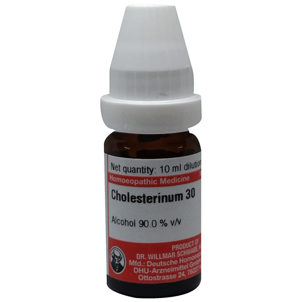 Dr Willmar Schwabe Germany Cholesterinum Dilution 30 bottle of 10 ml Dilution
