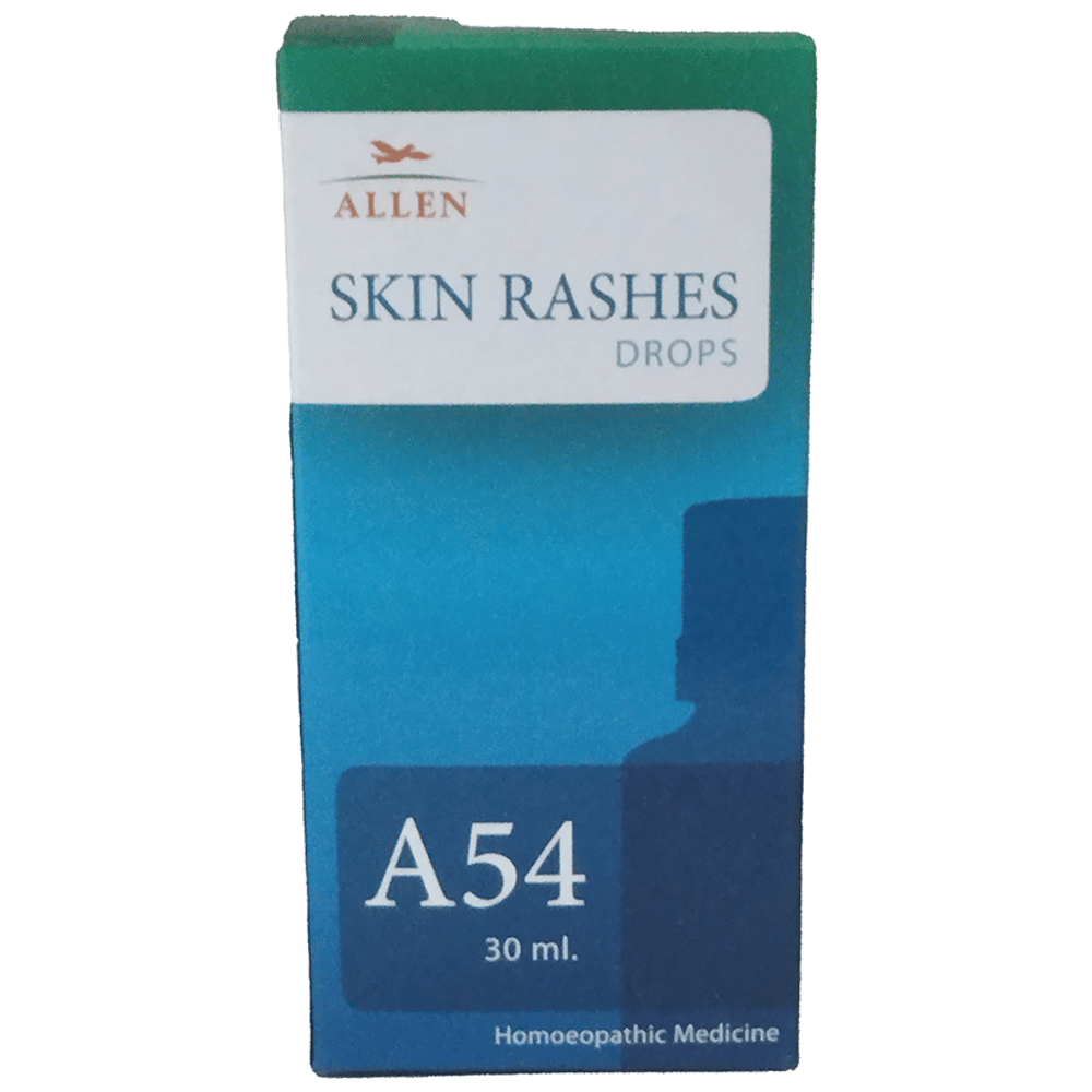 Allen Skin Rashes A54 Drop bottle of 30 ml Drop