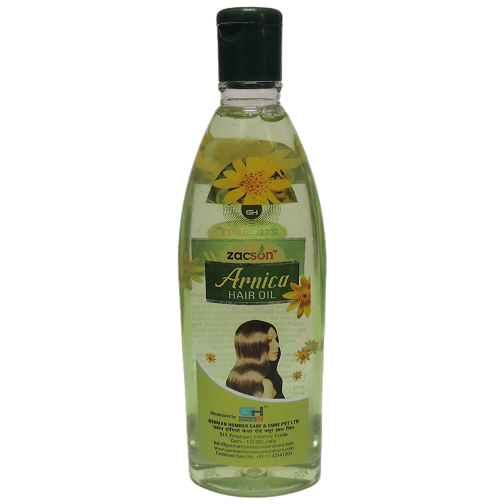 Zacson Arnica Hair Oil bottle of 200 ml Oil