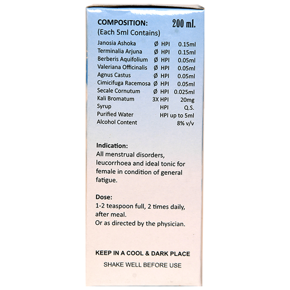 N.P. Dutt & Son Wo-Mensol Female Tonic for Leucorrhoea bottle of 200 ml Tonic N.P. Dutt & Son Wo-Mensol Female Tonic for Leucorrhoea bottle of 200 ml Tonic