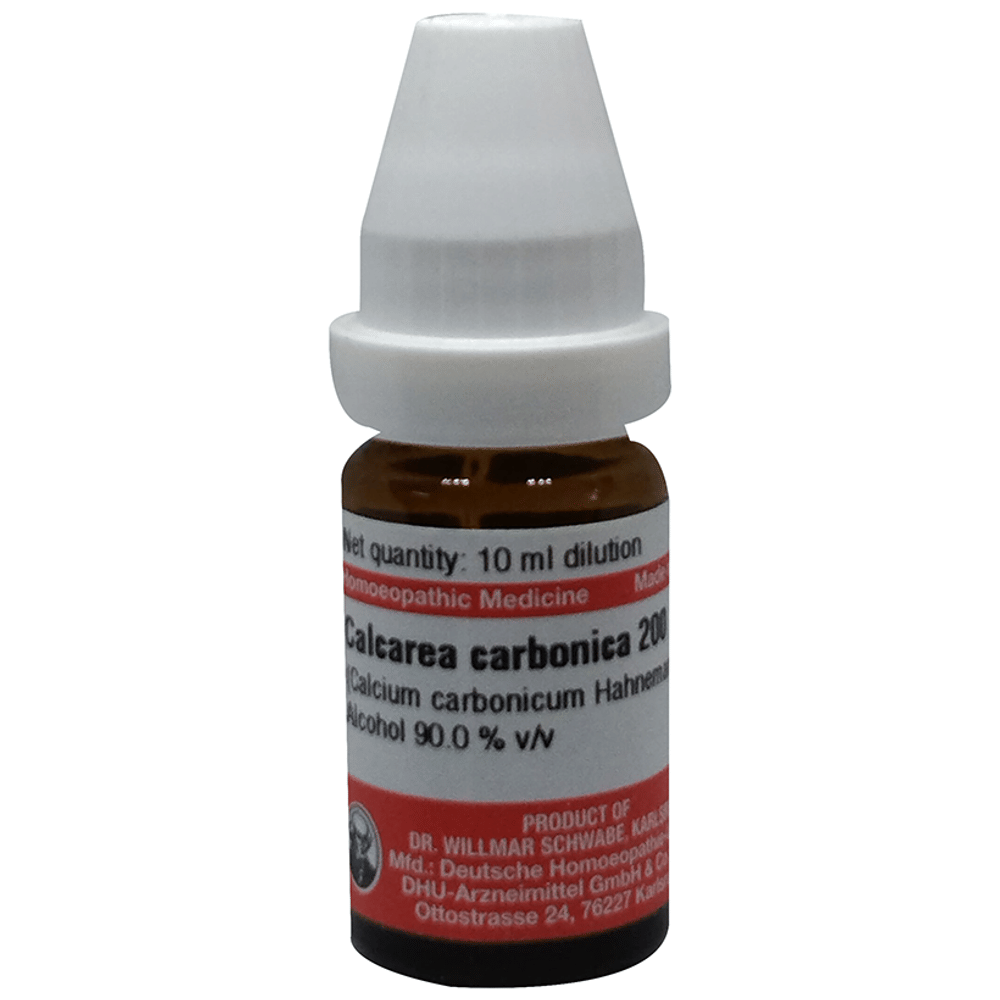 Dr Willmar Schwabe Germany Calcarea Carbonica Dilution 200 bottle of 10 ml Dilution