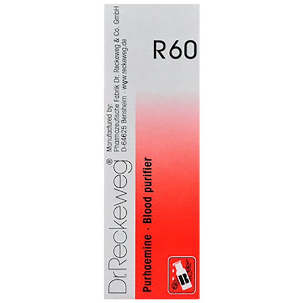 Dr. Reckeweg R60 Blood Purifier Drop bottle of 22 ml Drop