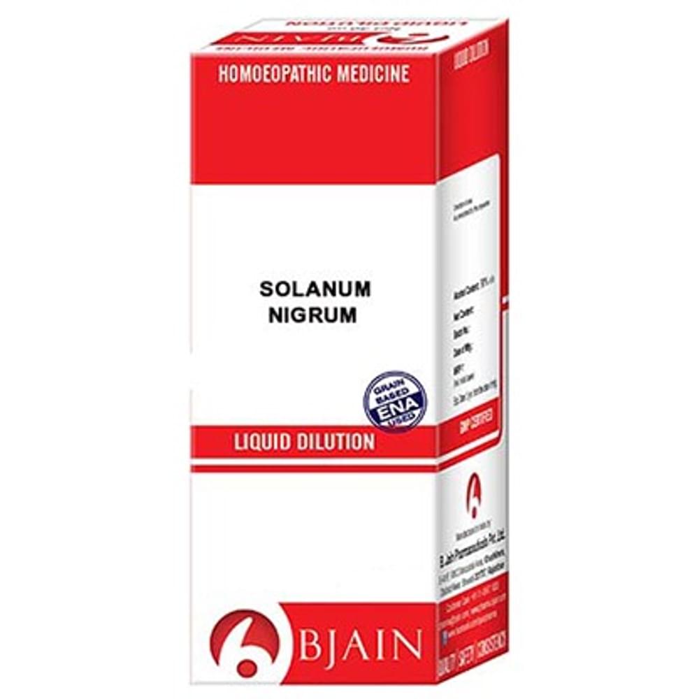 Bjain Solanum Nigrum Dilution 12 CH bottle of 12 ml Dilution