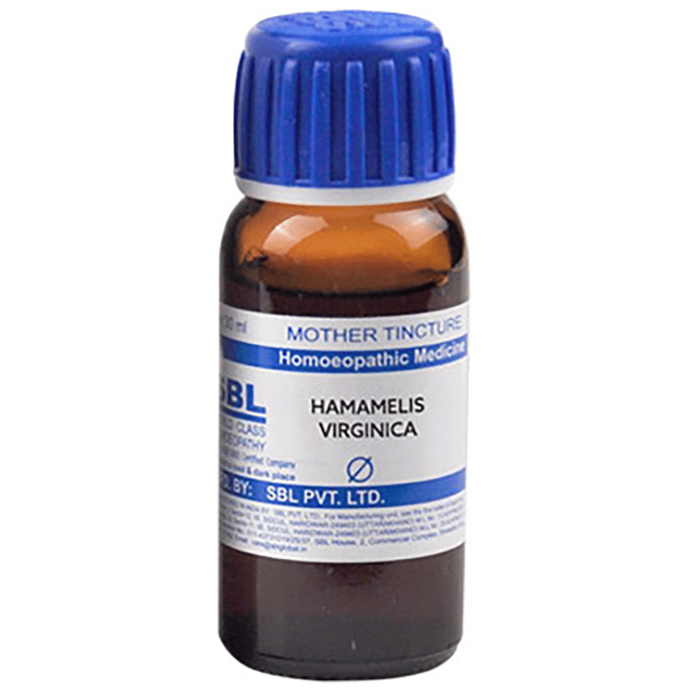 SBL Hamamelis Virginica Mother Tincture Q bottle of 30 ml Mother Tincture SBL Hamamelis Virginica Mother Tincture Q bottle of 30 ml Mother Tincture