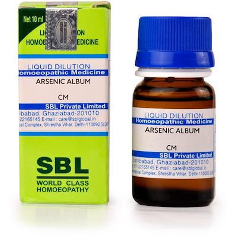 SBL Arsenicum Album Dilution CM CH bottle of 10 ml Dilution