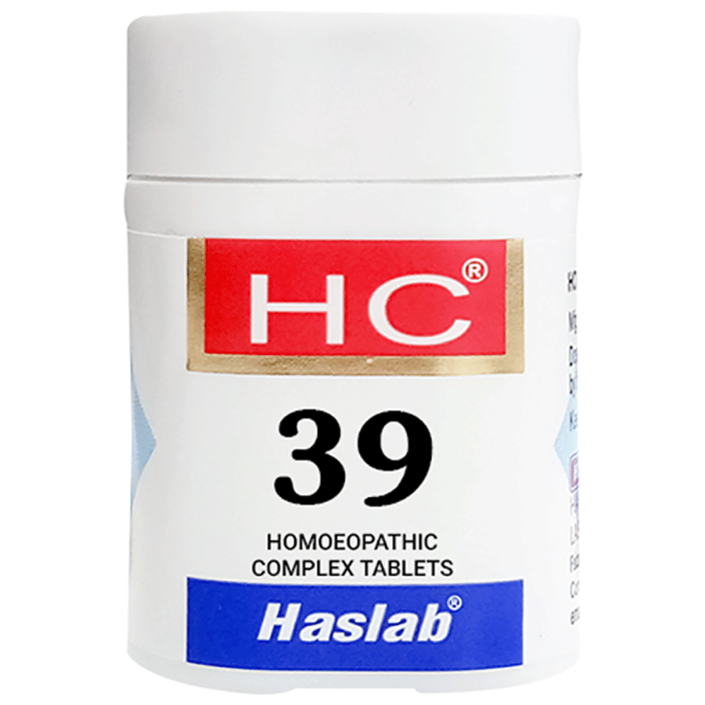 Haslab HC 39 Chinium Sulph Complex Tablet bottle of 550 gm Tablet Haslab HC 39 Chinium Sulph Complex Tablet bottle of 550 gm Tablet