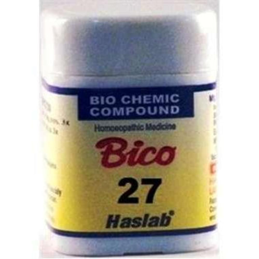 Haslab Bico 27 Biochemic Compound Tablet bottle of 20 gm Tablet Haslab Bico 27 Biochemic Compound Tablet bottle of 20 gm Tablet