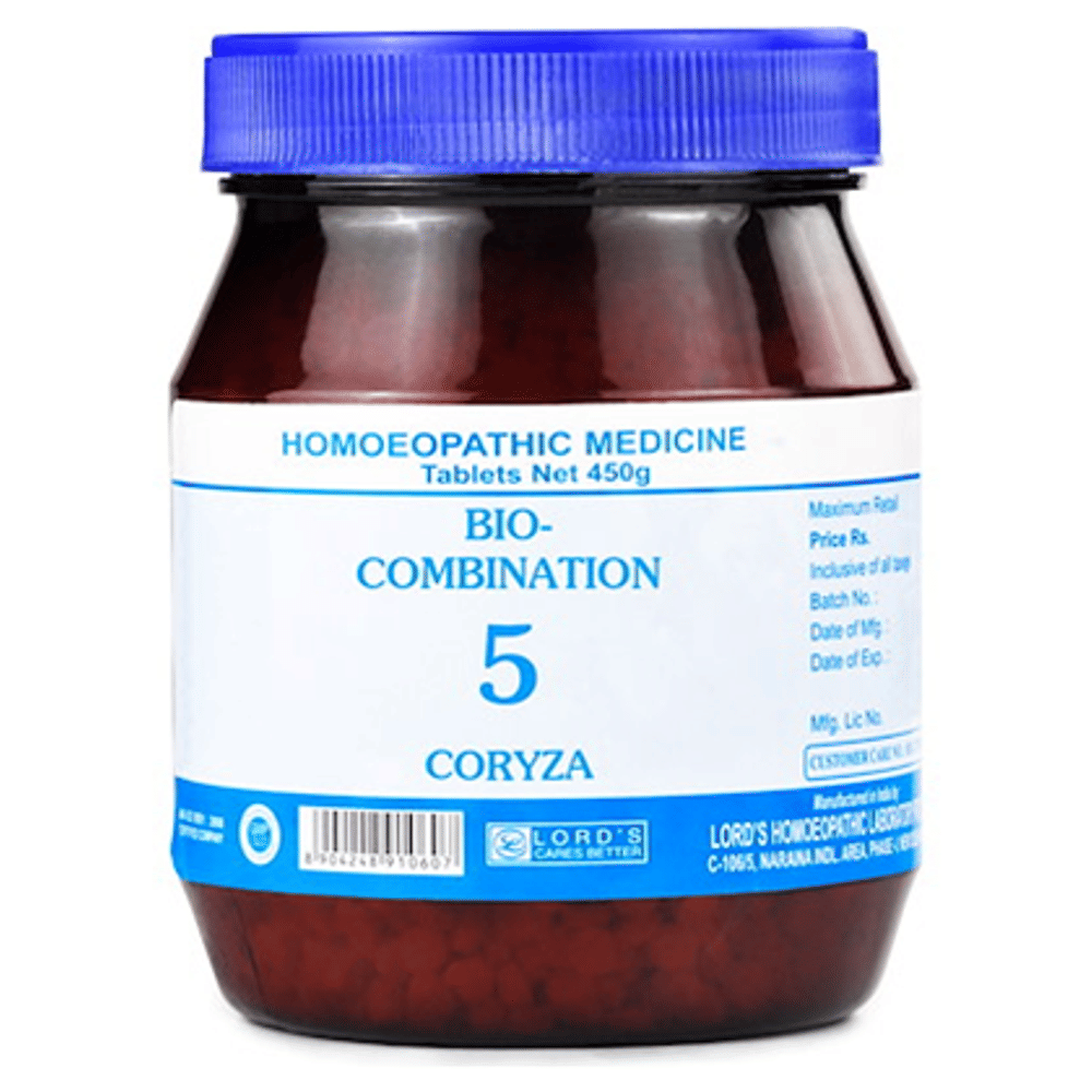 Lord's Bio-Combination 5 Tablet bottle of 450 gm Biocombination Tablet