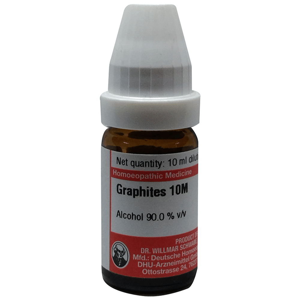 Dr Willmar Schwabe Germany Graphites Dilution 10M bottle of 10 ml Dilution