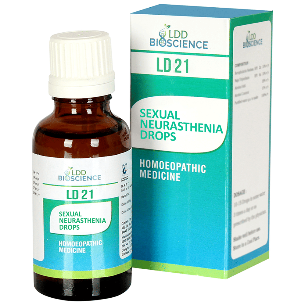 LDD Bioscience LD 21 Sexual Neurasthenia Drop bottle of 30 ml Drop