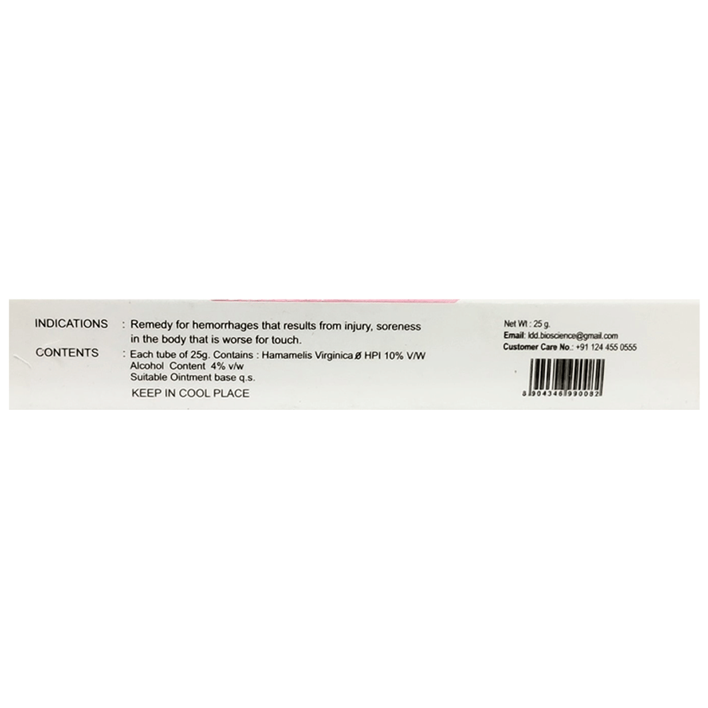 LDD Bioscience Hamamelis Ointment tube of 25 gm Ointment