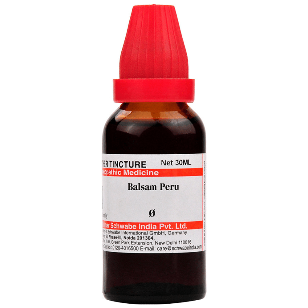 Dr Willmar Schwabe India Balsam Peru Mother Tincture Q bottle of 30 ml Mother Tincture