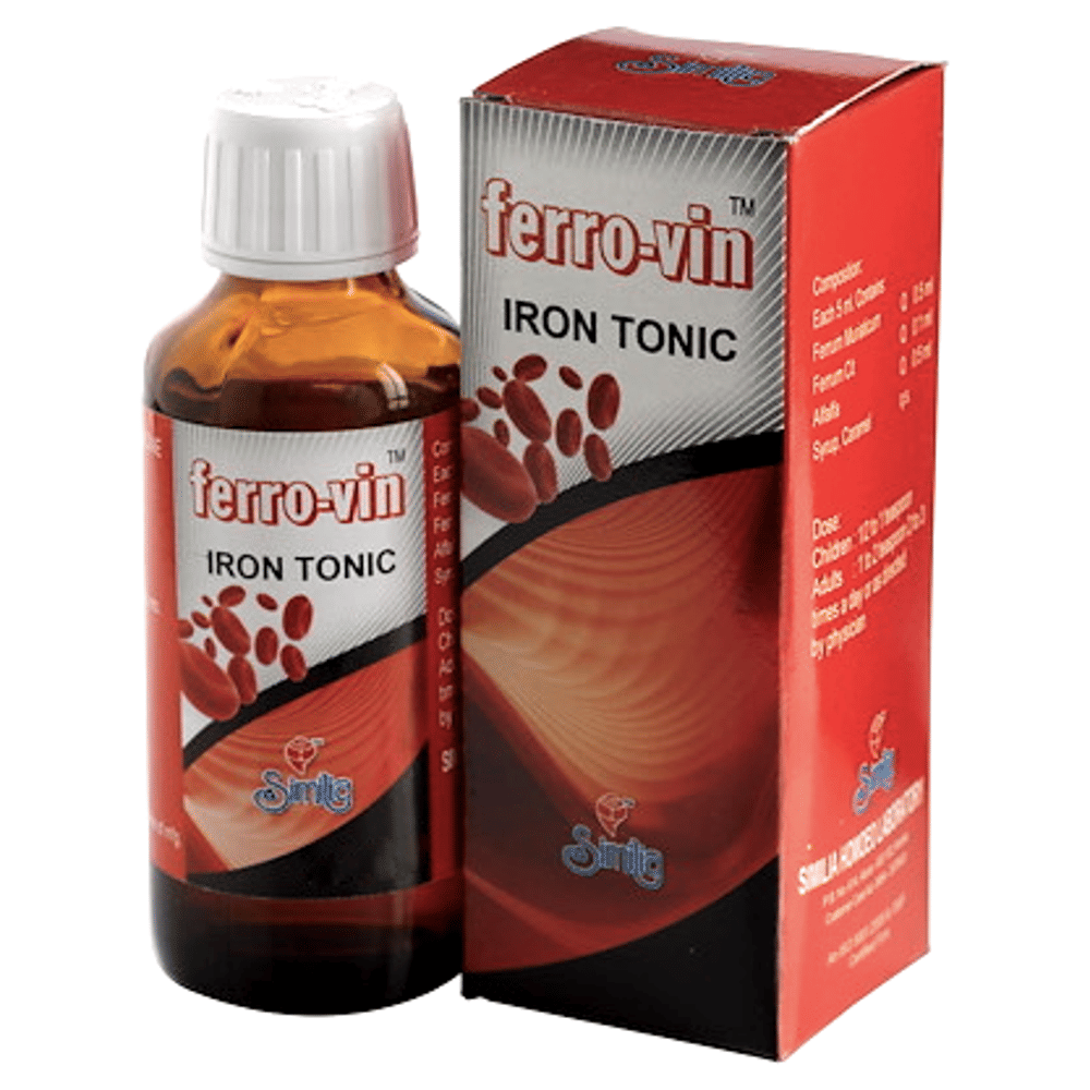 Similia Ferro-vin Iron Tonic bottle of 100 ml Tonic Similia Ferro-vin Iron Tonic bottle of 100 ml Tonic