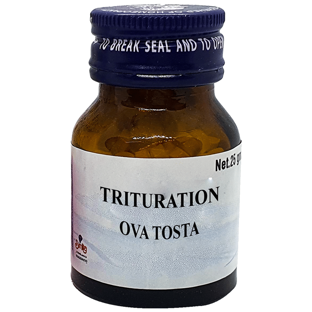 Similia Ova Tosta Trituration Tablet 6X bottle of 25 gm Trituration Tablet Similia Ova Tosta Trituration Tablet 6X bottle of 25 gm Trituration Tablet