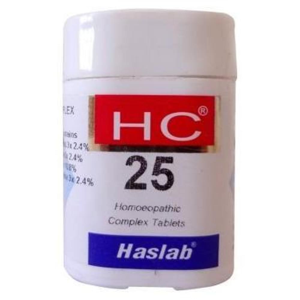 Haslab HC 25 Santalum Complex Tablet bottle of 20 gm Tablet