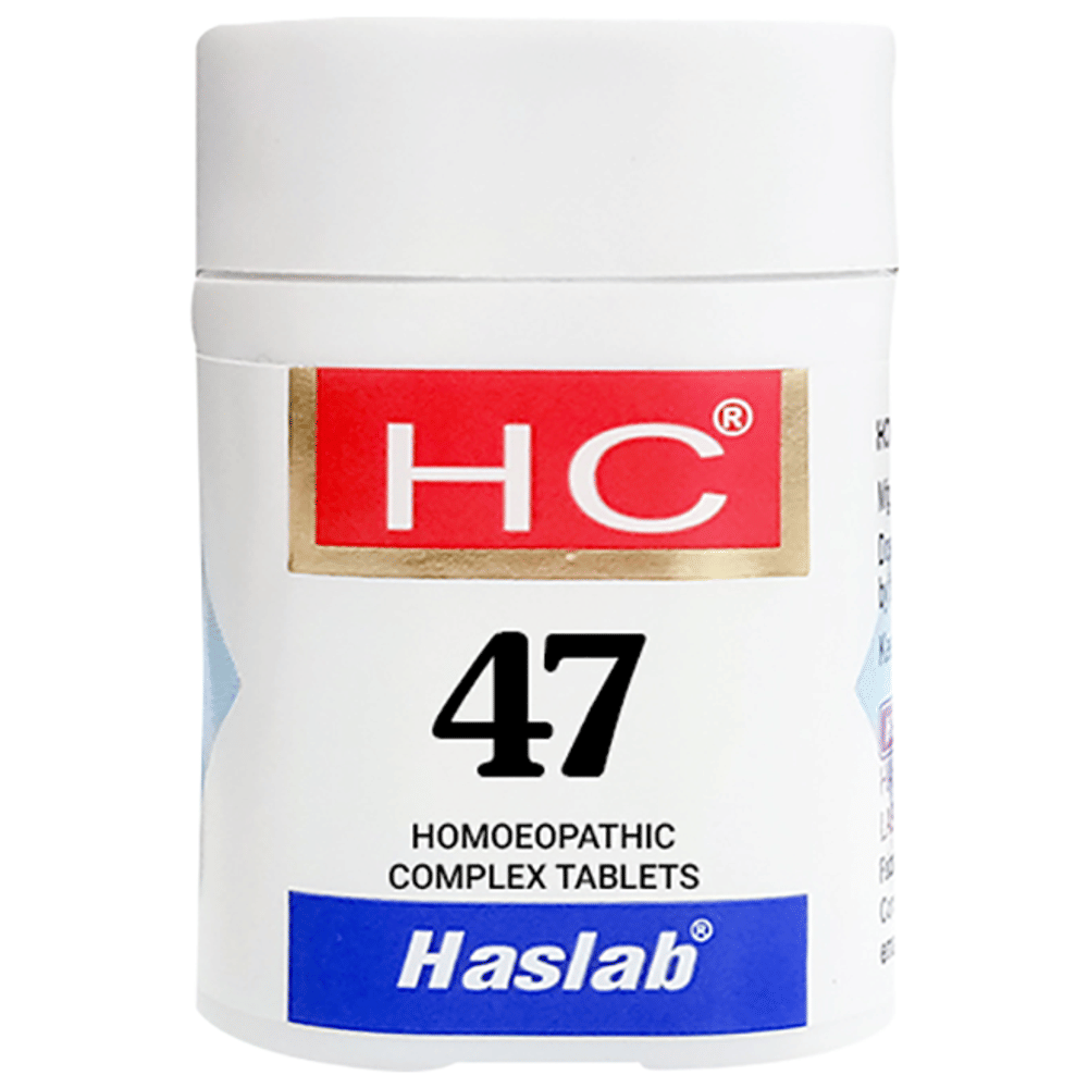 Haslab HC 47 Homoeo Vitamin-B Complex Tablet bottle of 550 gm Tablet Haslab HC 47 Homoeo Vitamin-B Complex Tablet bottle of 550 gm Tablet