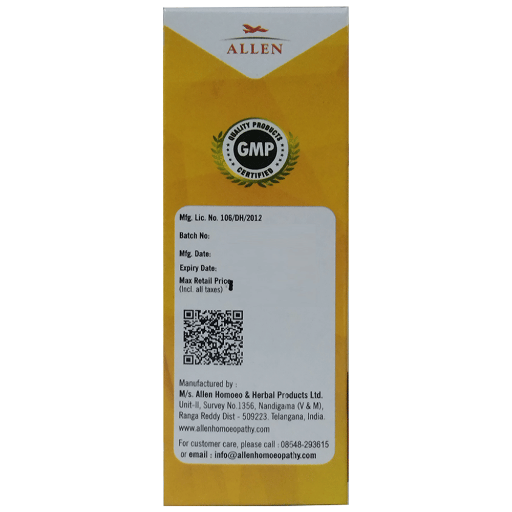 Allen Varicose Vein Massage Oil bottle of 60 ml Oil