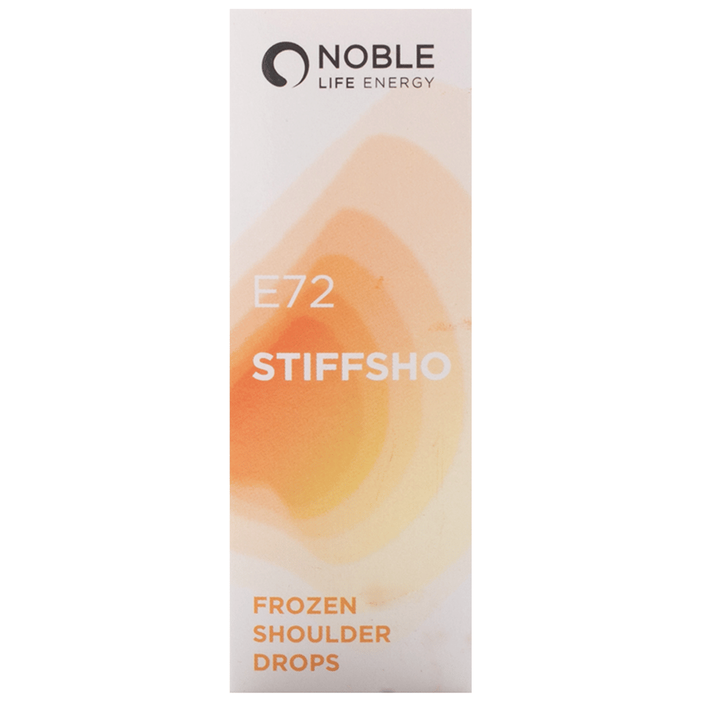 Noble Life Energy E72 Stiffsho Frozen Shoulder Drop bottle of 30 ml Drop