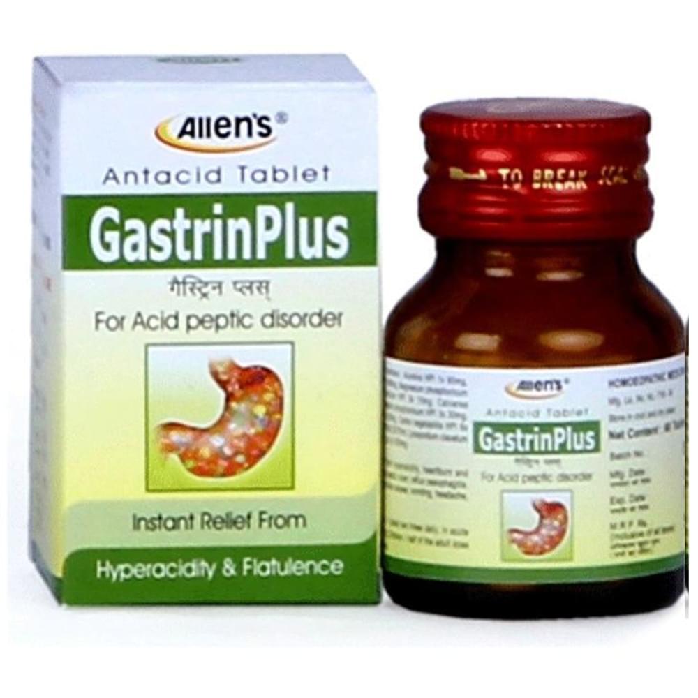 Allen's Gastrinplus Tablet bottle of 60 tablets Allen's Gastrinplus Tablet bottle of 60 tablets