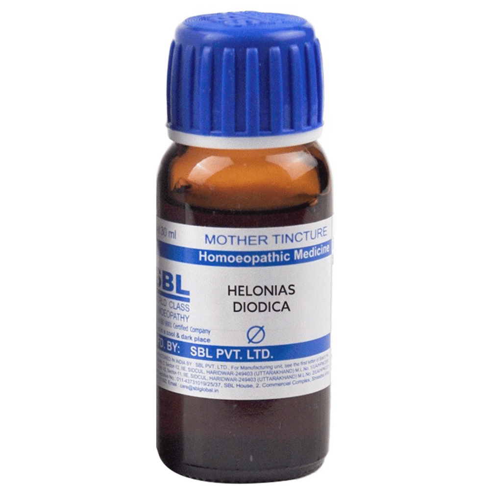 SBL Helonias Diodica Mother Tincture Q bottle of 30 ml Mother Tincture