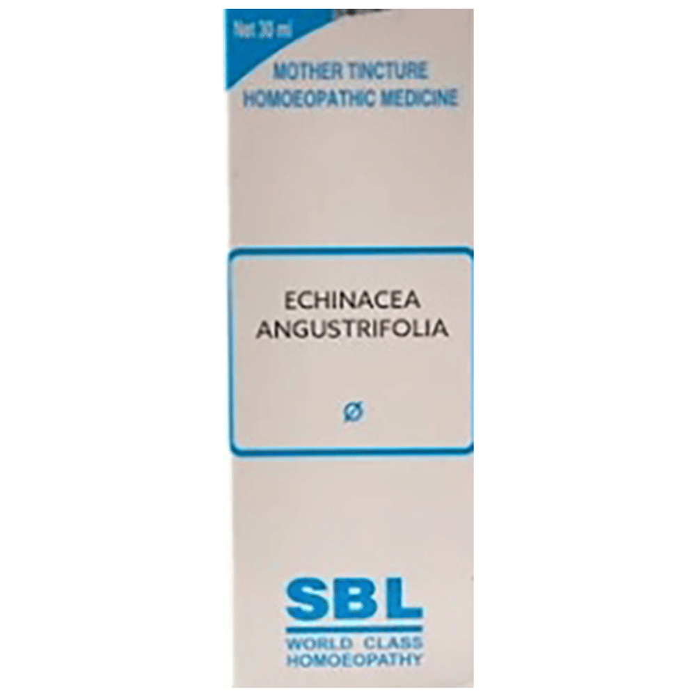 SBL Echinacea Angustrifolia Mother Tincture Q bottle of 30 ml Mother Tincture
