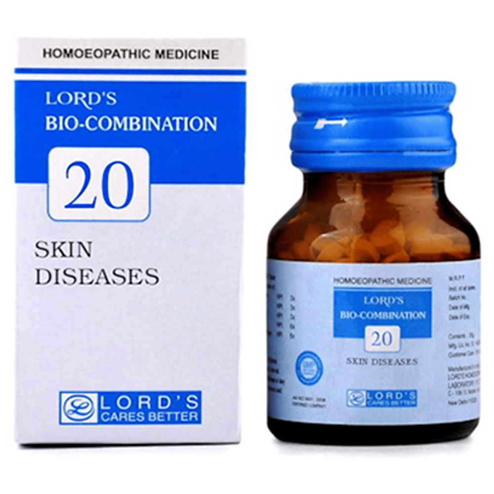 Lord's Bio-Combination 20 Tablet bottle of 25 gm Biocombination Tablet Lord's Bio-Combination 20 Tablet bottle of 25 gm Biocombination Tablet