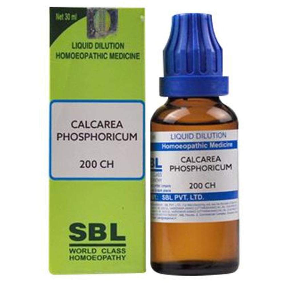 SBL Calcarea Phosphoricum Dilution 200 CH bottle of 30 ml Dilution