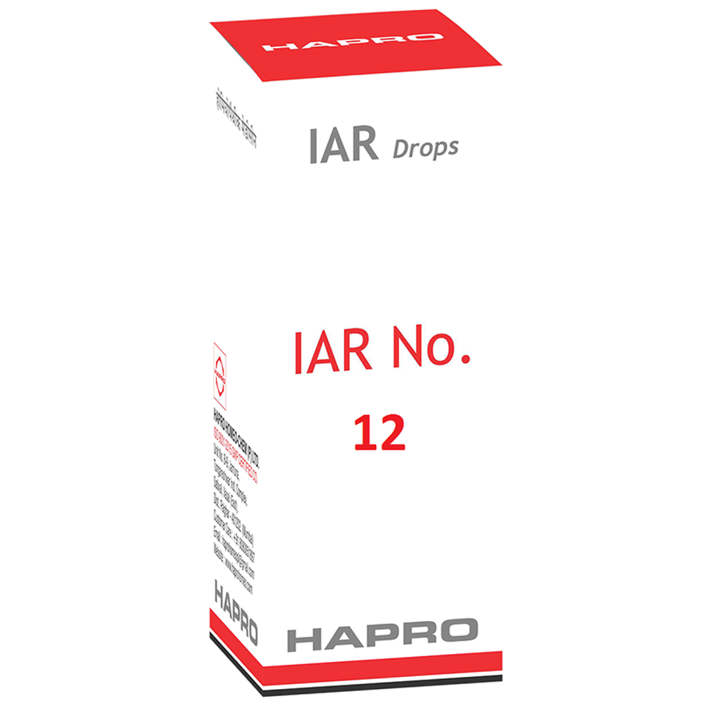 Hapro IAR Drop No. 12 (For Influenza) bottle of 30 ml Drop Hapro IAR Drop No. 12 (For Influenza) bottle of 30 ml Drop