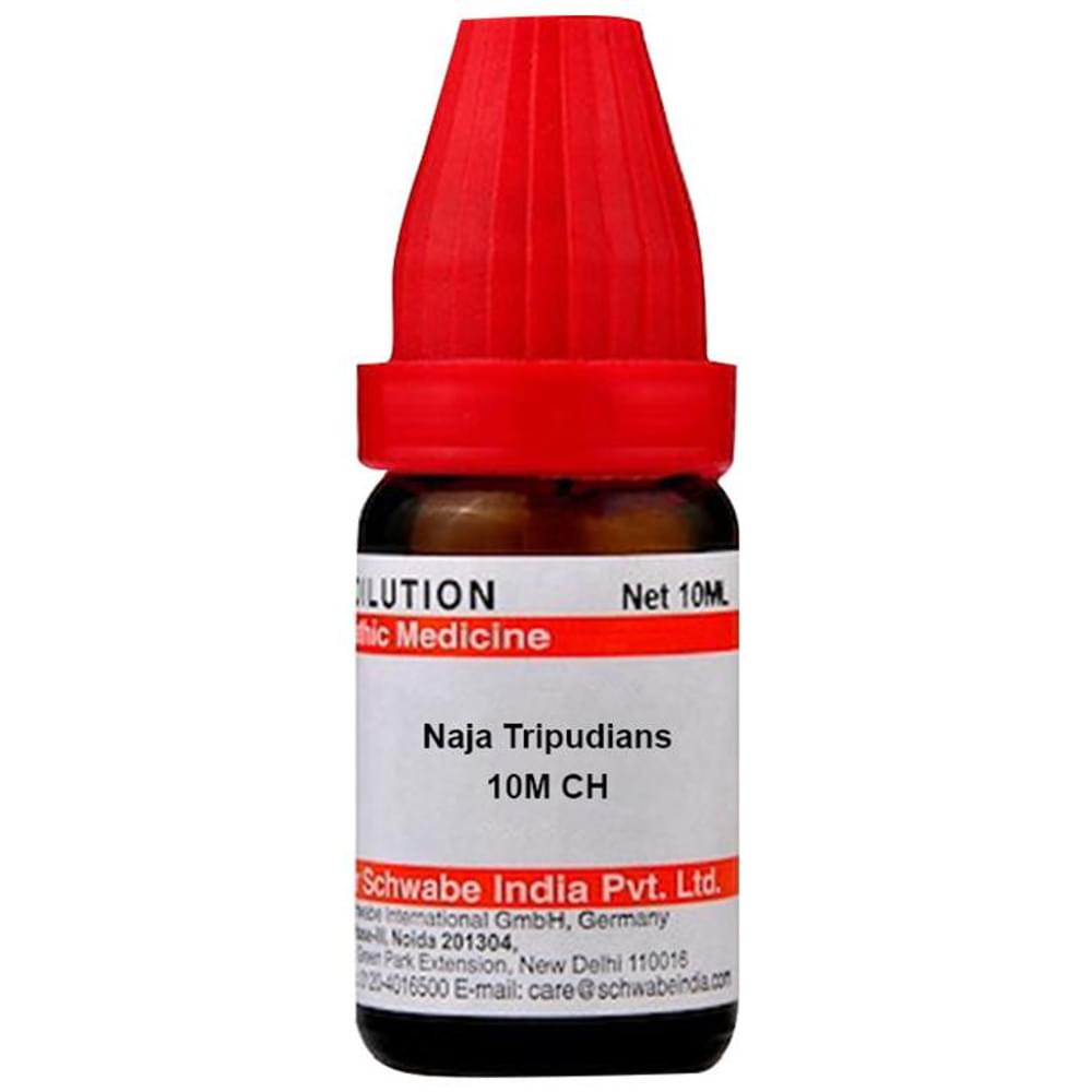 Dr Willmar Schwabe India Naja Tripudians Dilution 10M CH bottle of 10 ml Dilution
