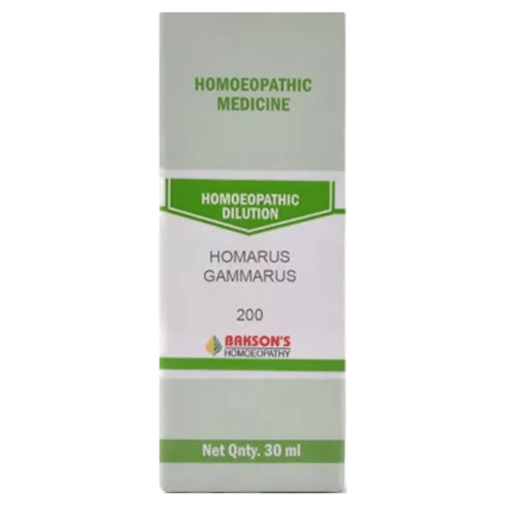 Bakson's Homeopathy Homarus Gammarus Dilution 200 bottle of 30 ml Dilution