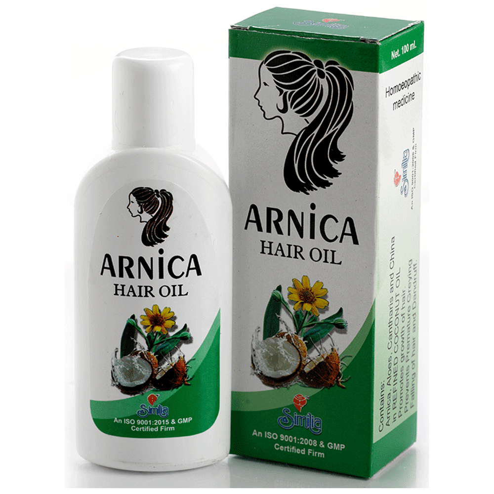 Similia Arnica Hair Oil bottle of 100 ml Oil Similia Arnica Hair Oil bottle of 100 ml Oil