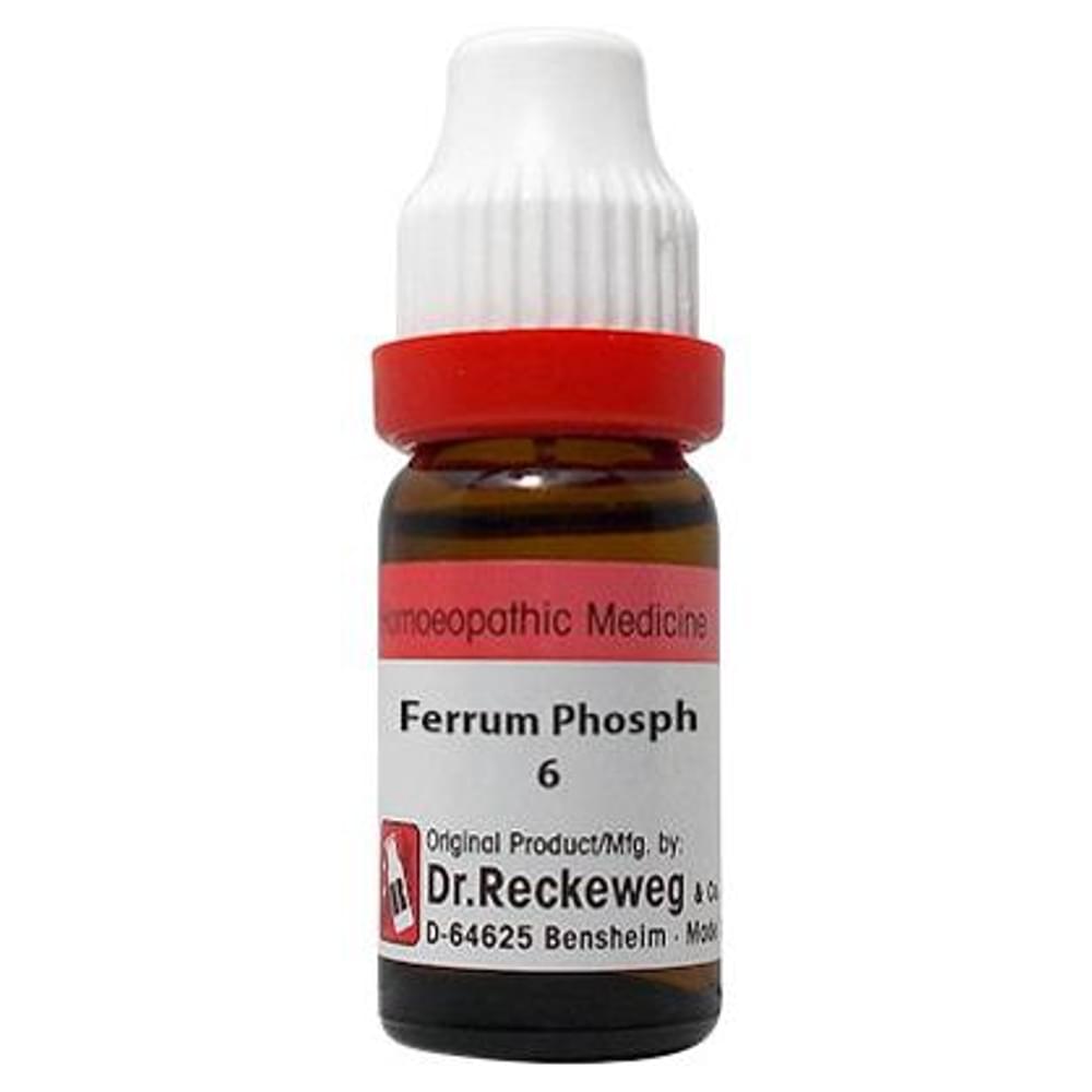 Dr. Reckeweg Ferrum Phosph Dilution 6 CH bottle of 11 ml Dilution Dr. Reckeweg Ferrum Phosph Dilution 6 CH bottle of 11 ml Dilution