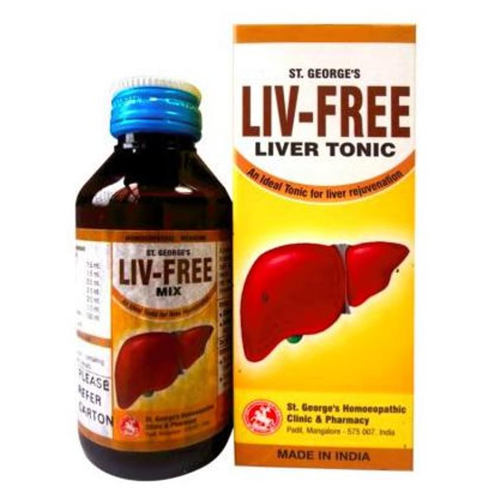 St. George’s Liv- Free Liver Tonic bottle of 230 ml Tonic St. George’s Liv- Free Liver Tonic bottle of 230 ml Tonic