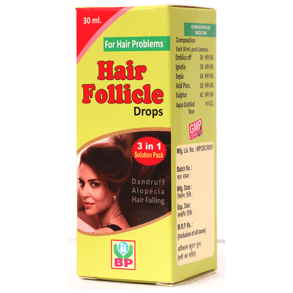 Biohome Hair Follicle Drop bottle of 30 ml Drop Biohome Hair Follicle Drop bottle of 30 ml Drop