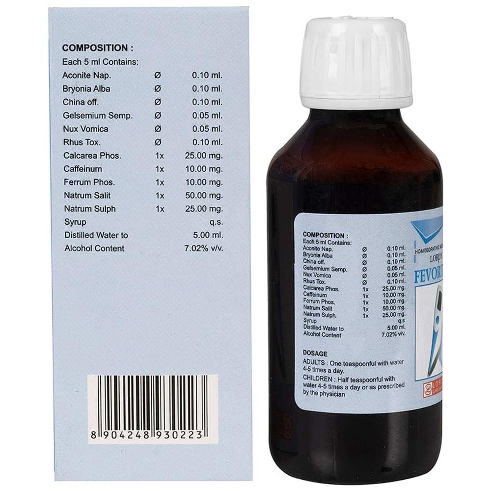 Lord's Fevorite Syrup bottle of 115 ml Syrup