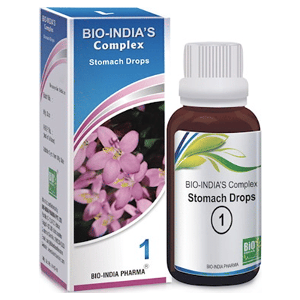 Bio India Complex 1 Stomach Drop bottle of 30 ml Drop