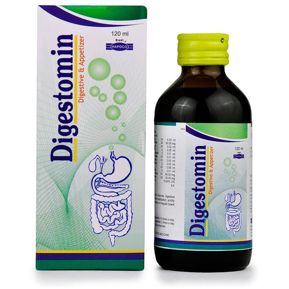 Hapdco Digestomin Syrup bottle of 120 ml Syrup Hapdco Digestomin Syrup bottle of 120 ml Syrup