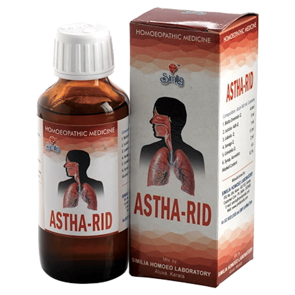 Similia Astha - Rid Syrup bottle of 100 ml Syrup Similia Astha - Rid Syrup bottle of 100 ml Syrup
