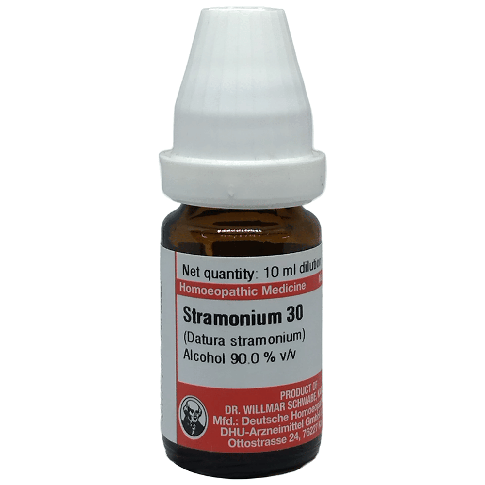 Dr Willmar Schwabe Germany Stramonium Dilution 30 bottle of 10 ml Dilution