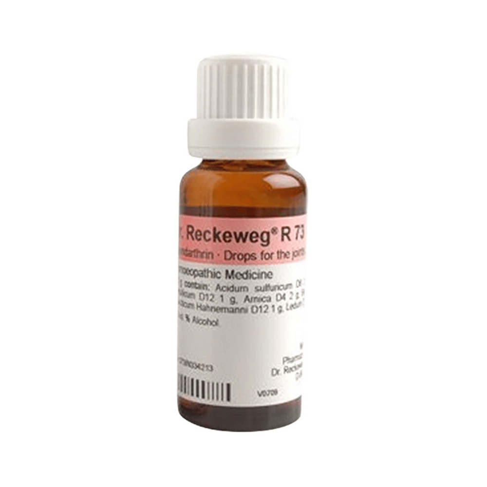 Combo Pack of Dr. Reckeweg R73 Joint Pain Drop & Dr. Reckeweg R11 Rheumatism Drop (22ml Each) combo pack of 2 bottles