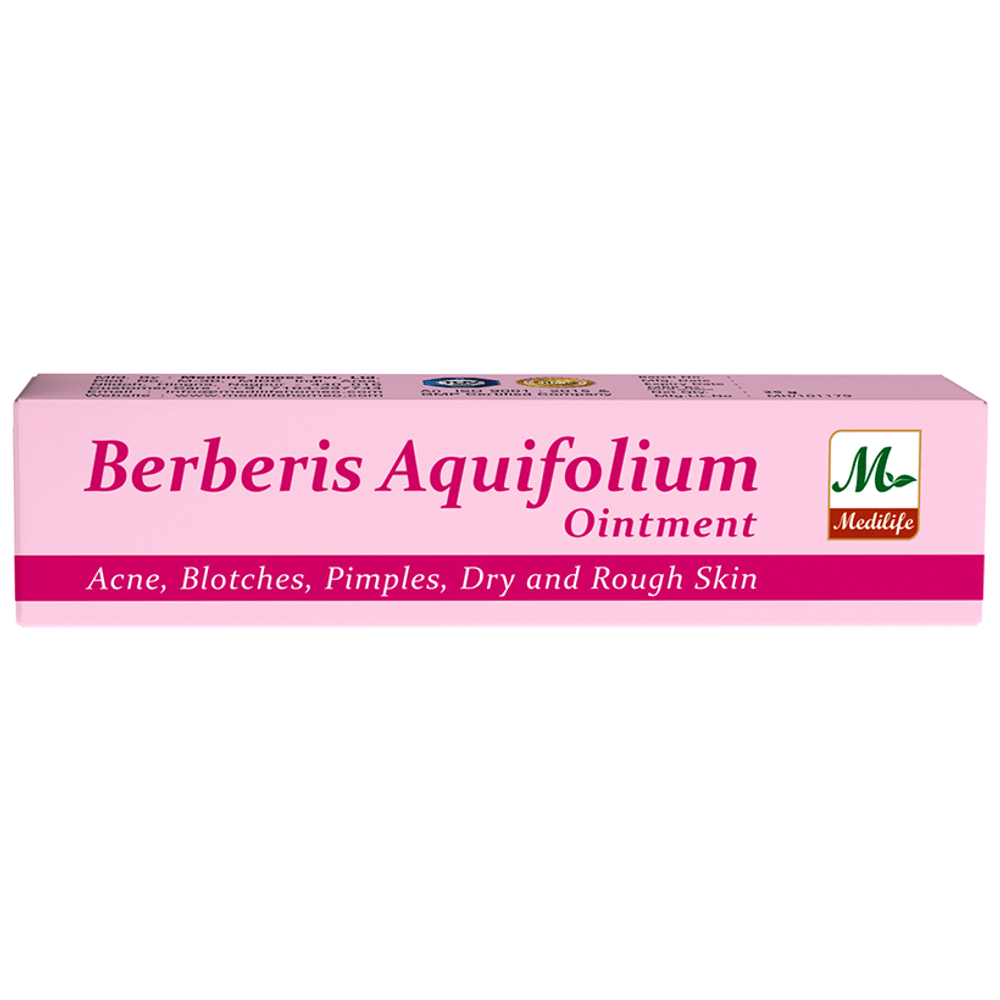 Medilife Berberis Aquifolium Ointment tube of 25 gm Ointment