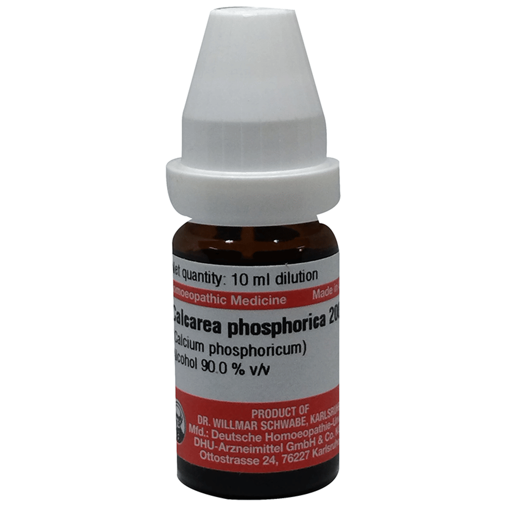 Dr Willmar Schwabe Germany Calcarea Phosphorica Dilution 200 bottle of 10 ml Dilution