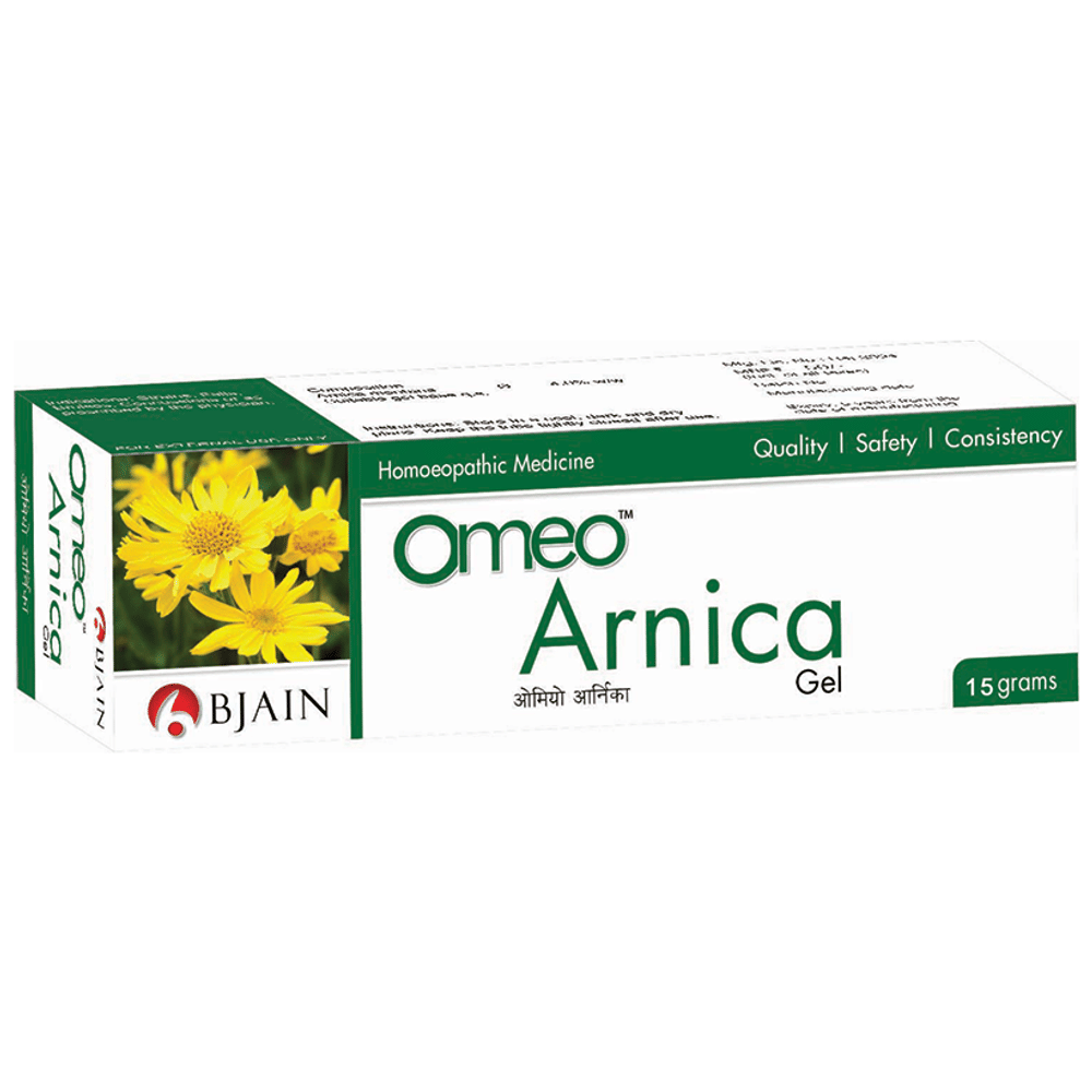 Bjain Omeo Arnica Gel tube of 15 gm Gel