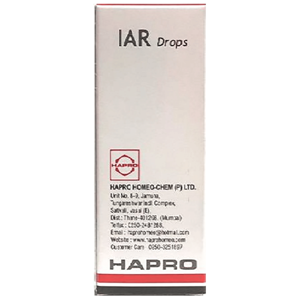 Hapro IAR Drop No. 25 (Teeth N Gum) bottle of 30 ml Drop Hapro IAR Drop No. 25 (Teeth N Gum) bottle of 30 ml Drop