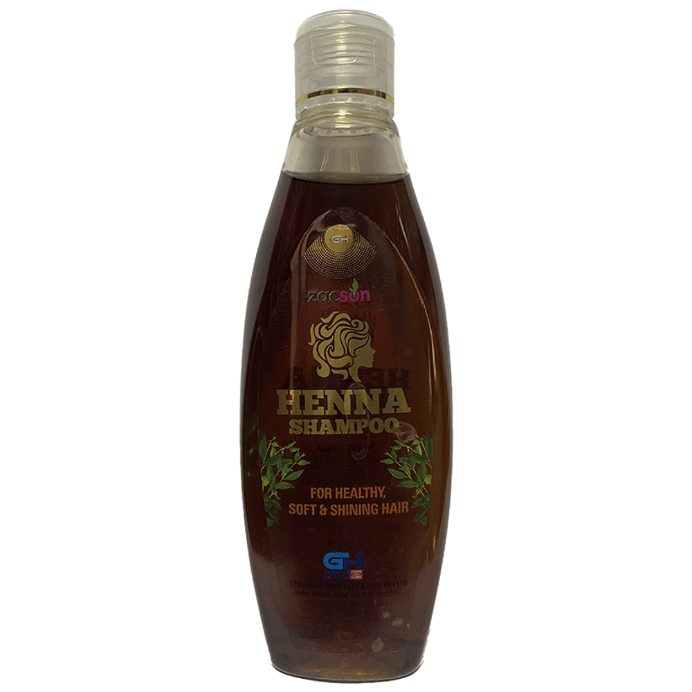 Zacson Henna Shampoo bottle of 200 ml Shampoo
