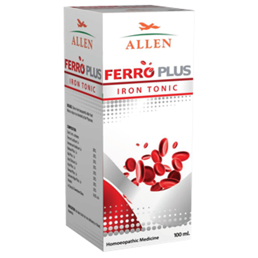 Allen Ferro Plus Iron Tonic bottle of 200 ml Tonic