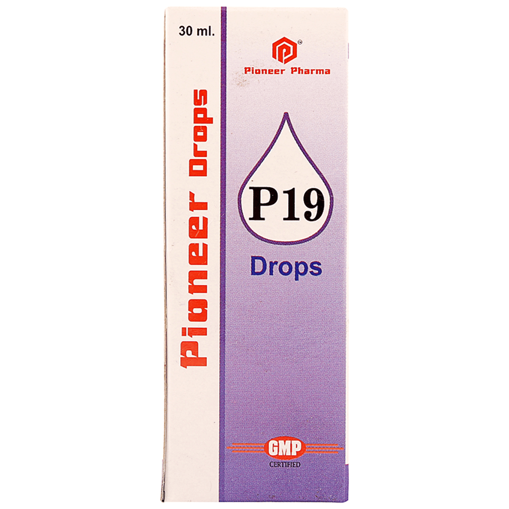 Pioneer Pharma P19 Eczema Drop bottle of 30 ml Drop