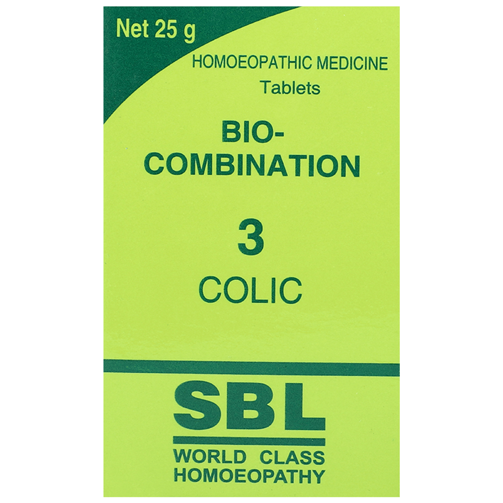 SBL Bio-Combination 3 Tablet bottle of 25 gm Biocombination Tablet