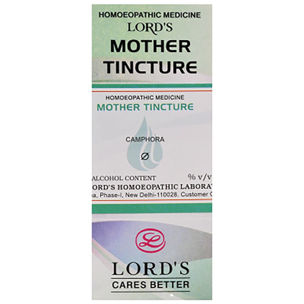 Lord's Camphora Mother Tincture Q bottle of 30 ml Mother Tincture