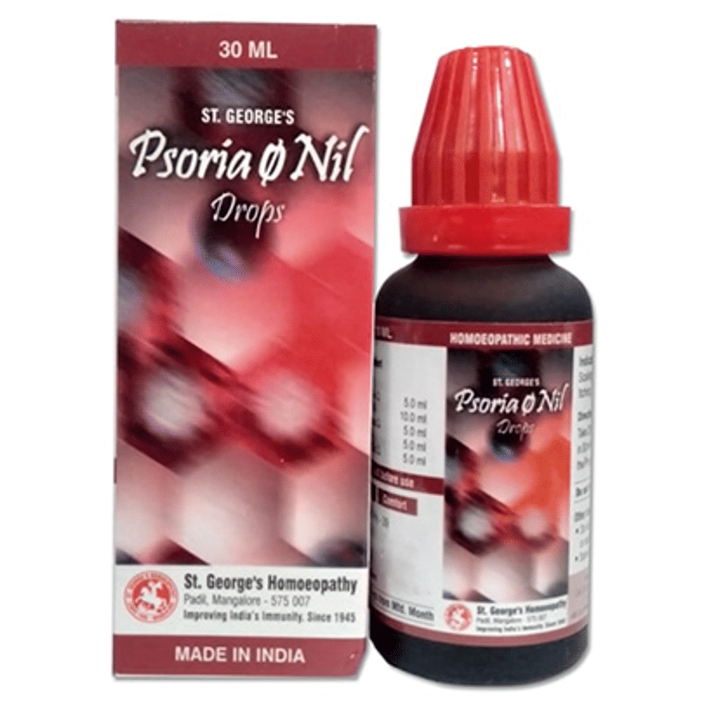St. George‚Äôs Psoria Q Nil Drop bottle of 30 ml Drop